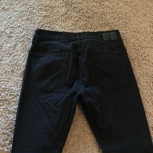 Jet Black Bullhead Gravel Jeans